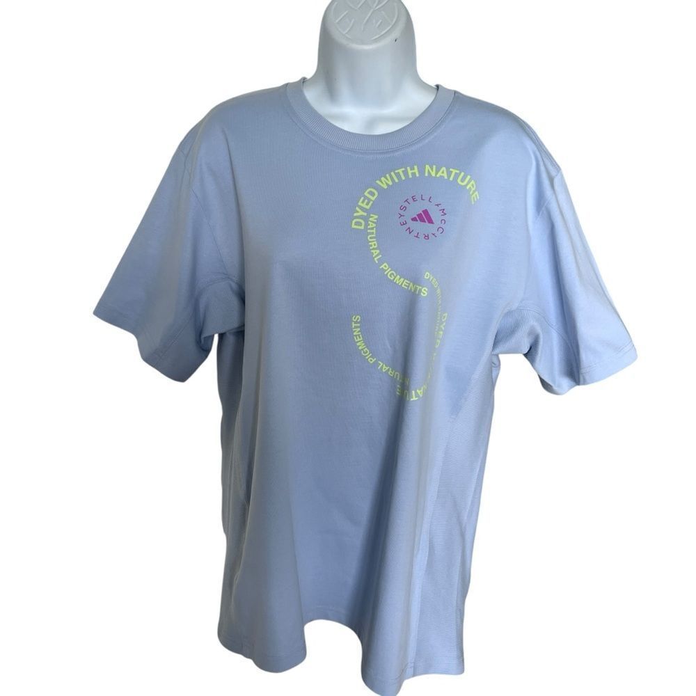 Adidas Stella McCartney Natural Dye T-Shirt Oversized Size Small